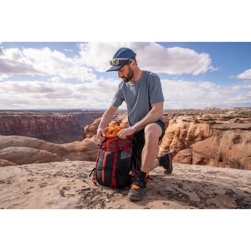 laydown image of Danner x Mystery Ranch Gaiter