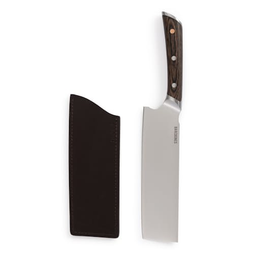 laydown image of No. 7 Nakiri Knife
