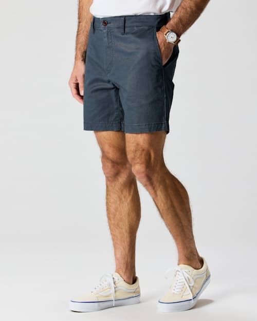 on model image of 365 Chino Short - 7"