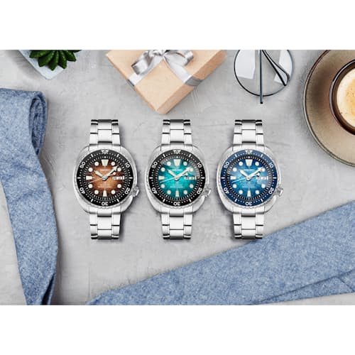 laydown image of Prospex King Turtle Watch - SRPH57