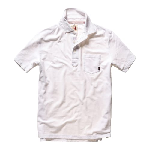 laydown image of Pique Slot Polo