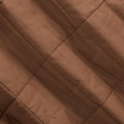 laydown image of Breckenridge Quilted Bomber Jacket
