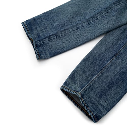 laydown image of Slim Fit Selvedge Denim Jeans