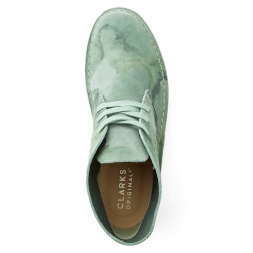 laydown image of Desert Coal Chukka Boot