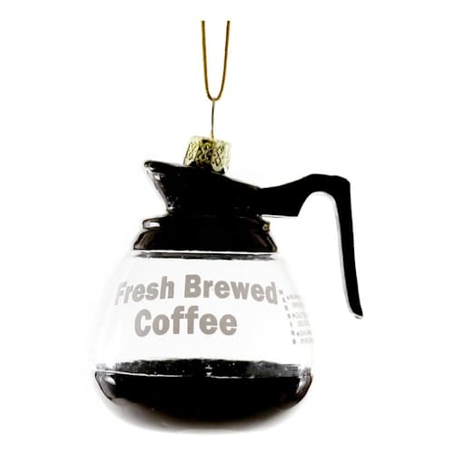 laydown image of Diner Coffee Pot Ornament