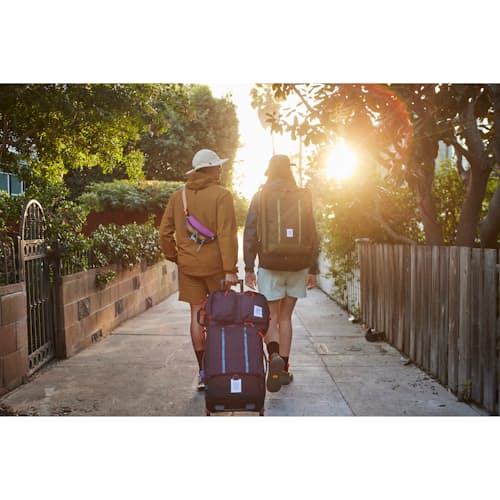 laydown image of Global Travel Bag Rolling Luggage 44L
