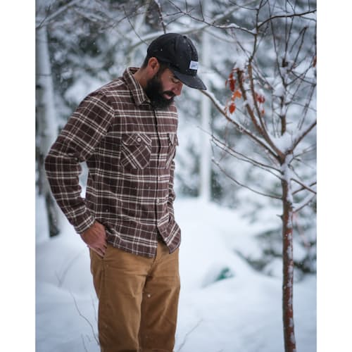 laydown image of Benson Japanese Classic Overshirt