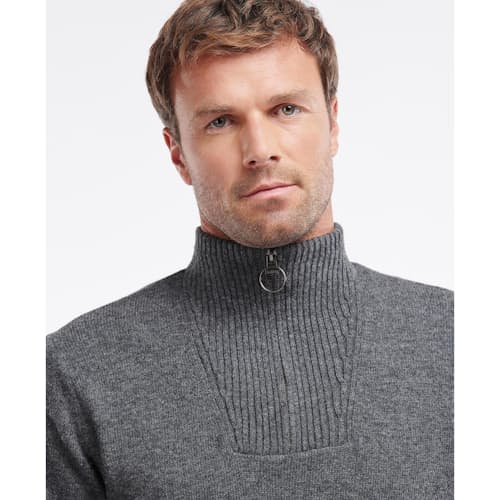 laydown image of Nelson Quarter Zip Sweater