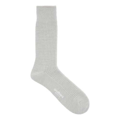 laydown image of Merino Wool Waffle Socks