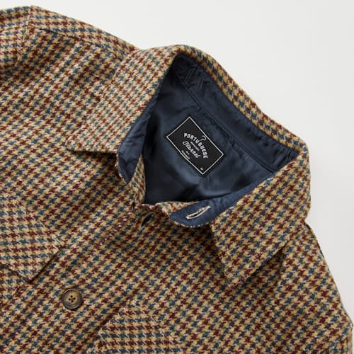 laydown detail image of Guimaraes Heritage Wool Overshirt
