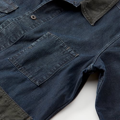 laydown detail image of Mayhews Denim Shirt Jacket