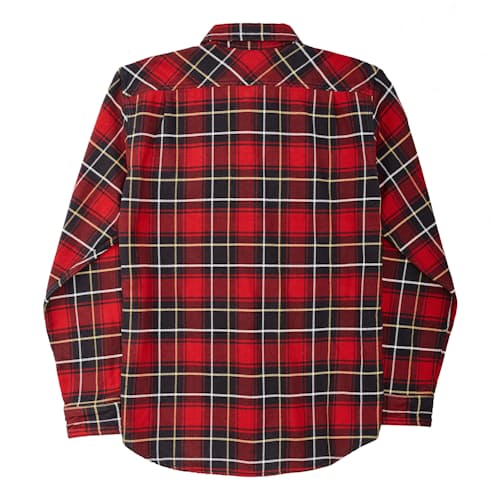 laydown image of Vintage Flannel Work Shirt