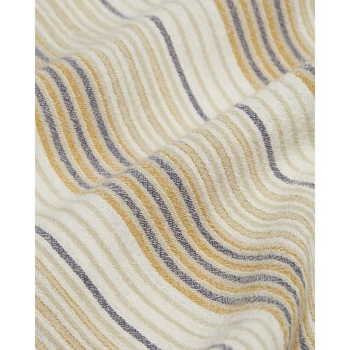 laydown image of Didcot Crinkle Striped Camp Collar Shirt