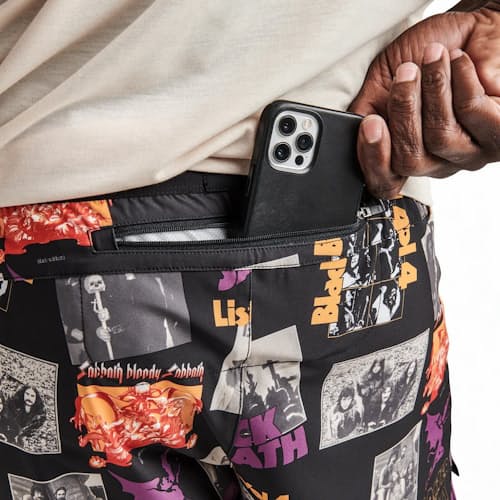 lifestyle image of Black Sabbath Alta Run Shorts - 5"