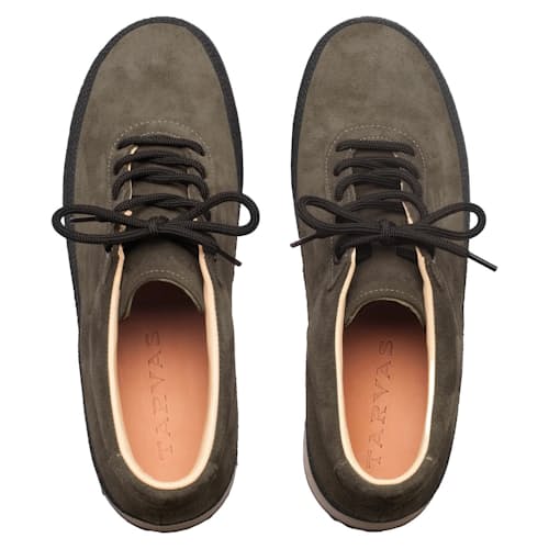 laydown image of Explorer Suede