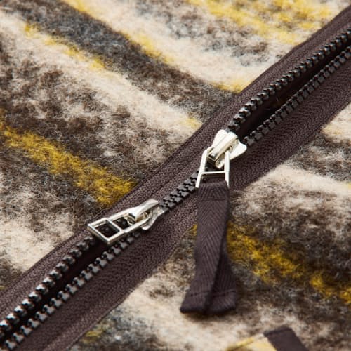 laydown detail image of Merino Wool Blend Zip Liner Jacket