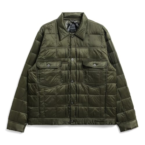 laydown image of Insulated Down Work Jacket