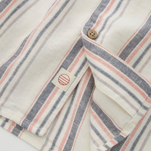 laydown image of Resort Hemp Tencel Shirt