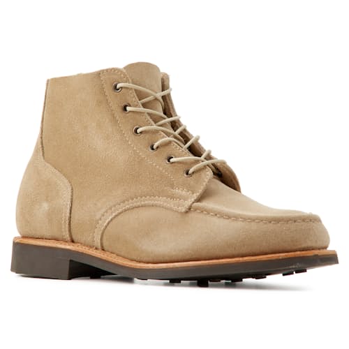 laydown image of Wilson Unlined Apron Derby Boot