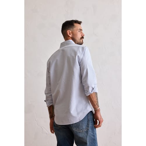 on model image of The Jack Everyday Slim Oxford Shirt