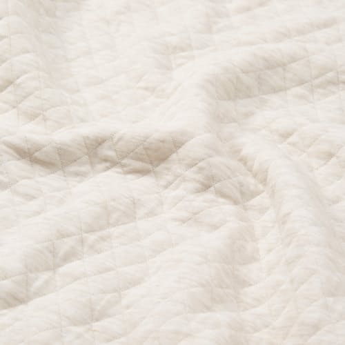 laydown image of Corbet Quilted Crew Sweater