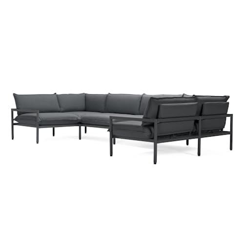 laydown image of The Terra Outdoor Sectional - 6 Piece