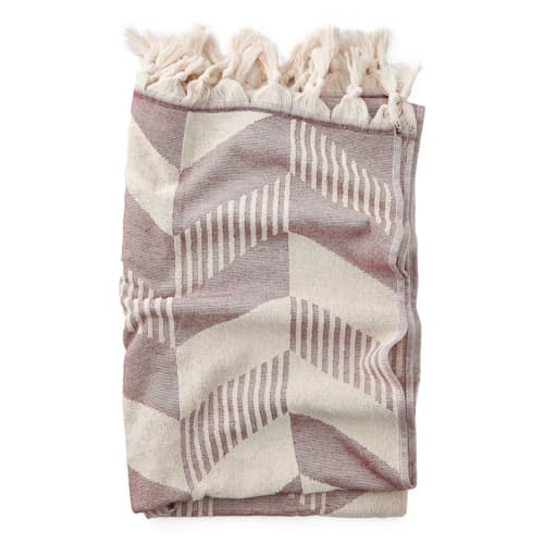 laydown image of Bodrum Terry Beach Towel