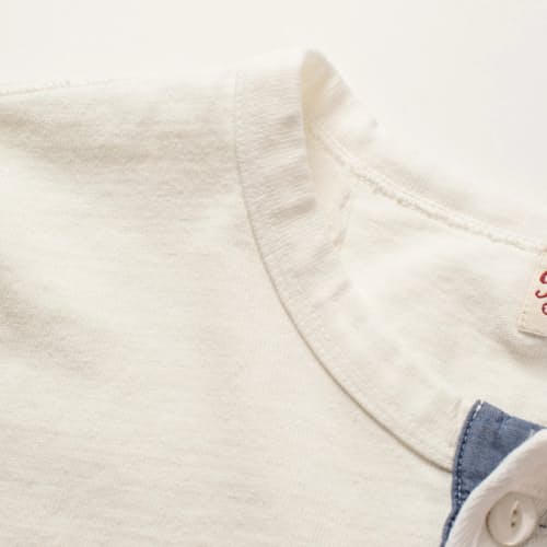 lifestyle image of American Heavyweight Knit Henley