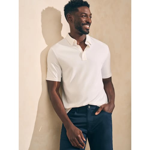 lifestyle image of Movement Short Sleeve Polo
