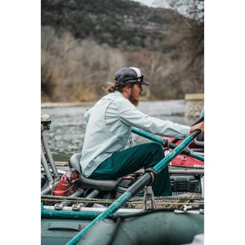 laydown image of Helm UPF Long Sleeve Shirt