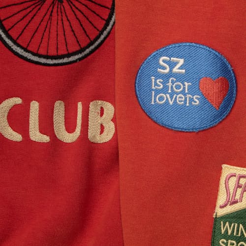 lifestyle image of Sycamore Cycling Crew Sweater