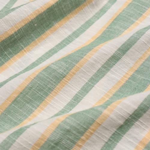 laydown detail image of Selleck Slub Stripe Short Sleeve Shirt