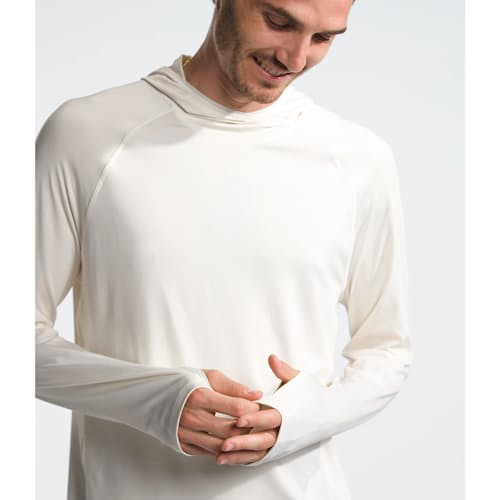 on model image of Class V UPF Performance Hoodie