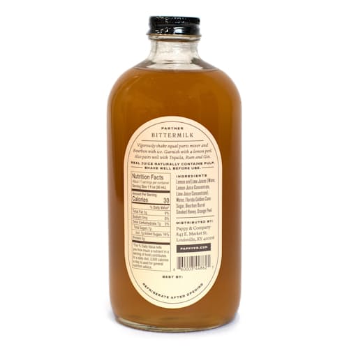 laydown image of Pappy Kentucky Sour Cocktail Mixer