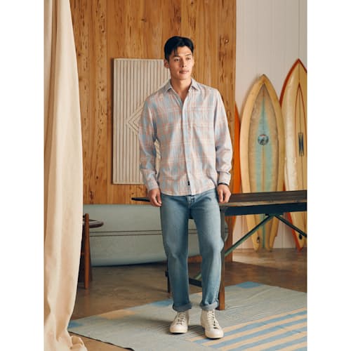 lifestyle image of Sunwashed Chambray Shirt