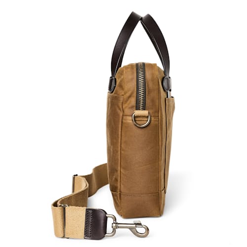 laydown image of Tin Cloth Compact Briefcase