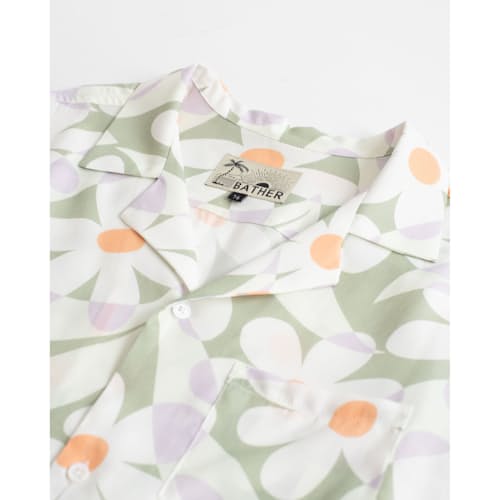laydown detail image of Beach Camp Collar Short Sleeve Shirt