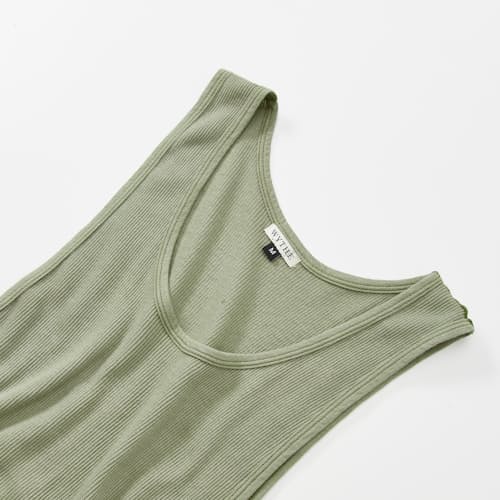 laydown detail image of Tubular Ribknit Tank