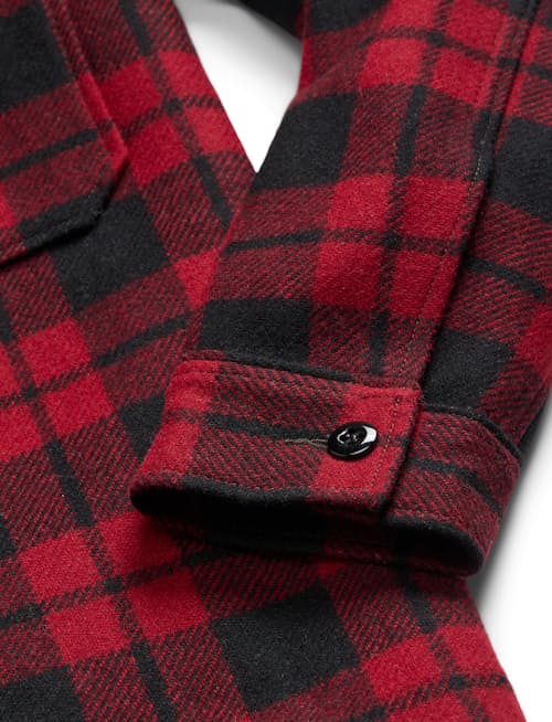 laydown detail image of Sportsman Plaid Overshirt