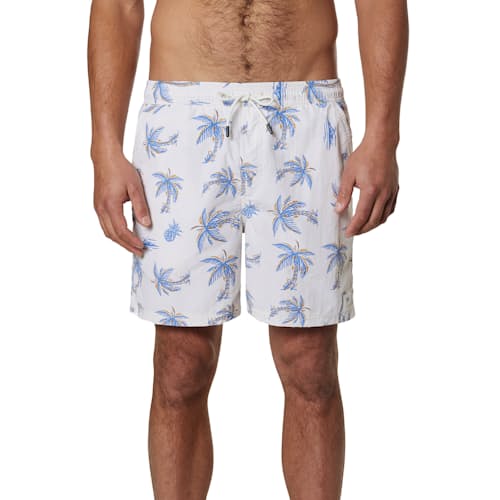 on model image of Volley Swim Trunk