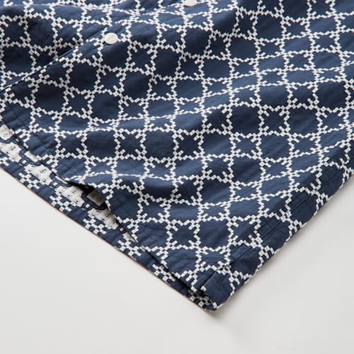 laydown detail image of Dobby Camp Collar Shirt