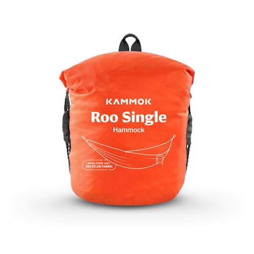 laydown image of Roo Single Camping Hammock