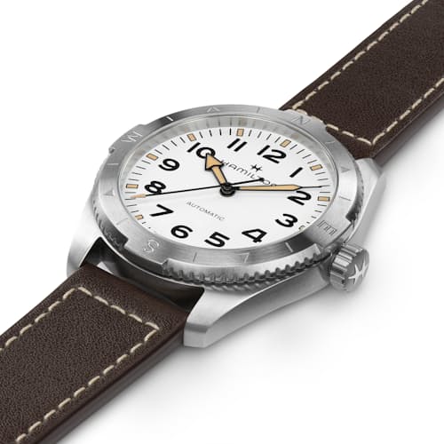 laydown image of Khaki Field Expedition Auto 41mm Watch