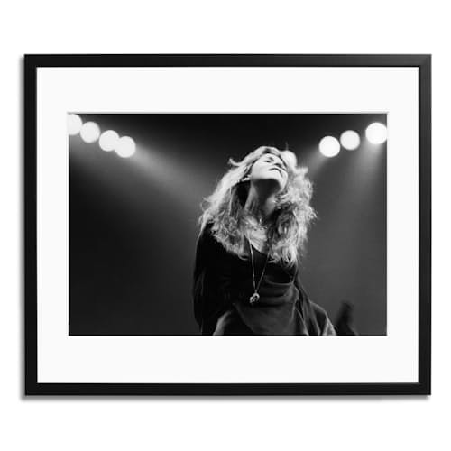 laydown image of Stevie Nicks 1978 Framed Print
