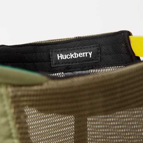 laydown detail image of Huckberry Adventure Company Foam Trucker Hat
