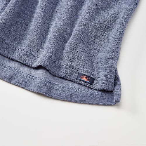 laydown detail image of Cabana Towel Terry Surf Polo