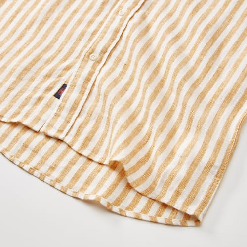 laydown detail image of Palma Linen Short Sleeve Shirt