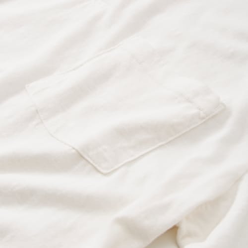 laydown detail image of The Vintage Slub Polo Shirt