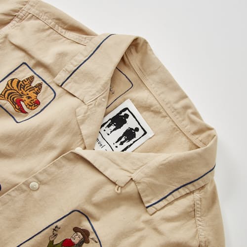laydown detail image of Box Camp Collar Shirt