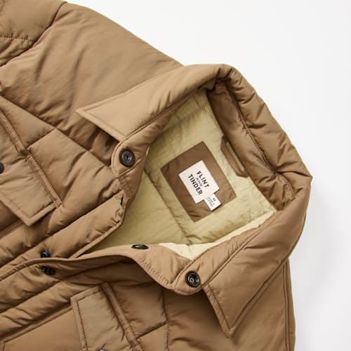 laydown detail image of The Jackson Quilted Jacket